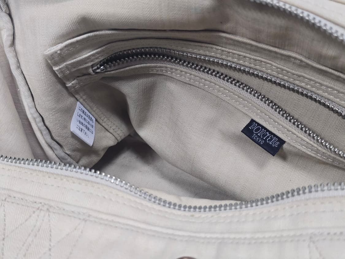 요시다포터 캔버스 베이지 토트백  상품이미지7