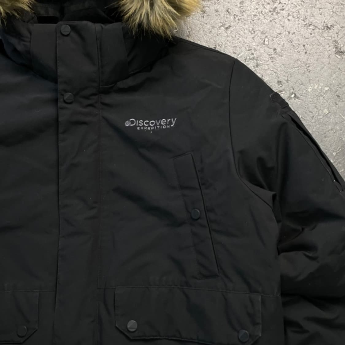 110 디스커버리 숏패딩 상품이미지2