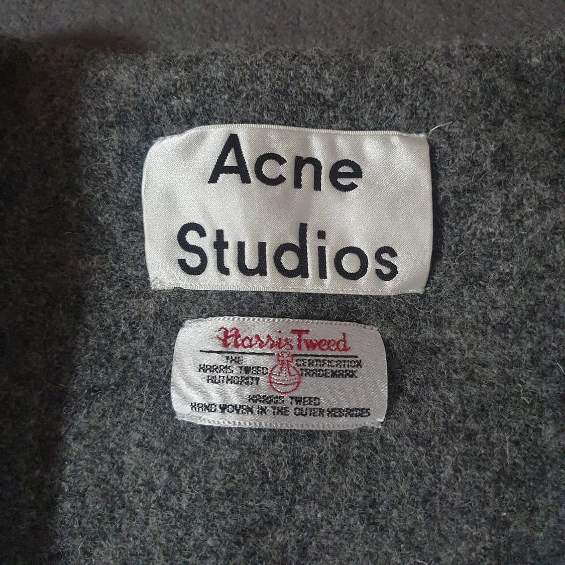 남여공용 아크네 해리스트위드 베스트 조끼 34 (남성M) 상품이미지4