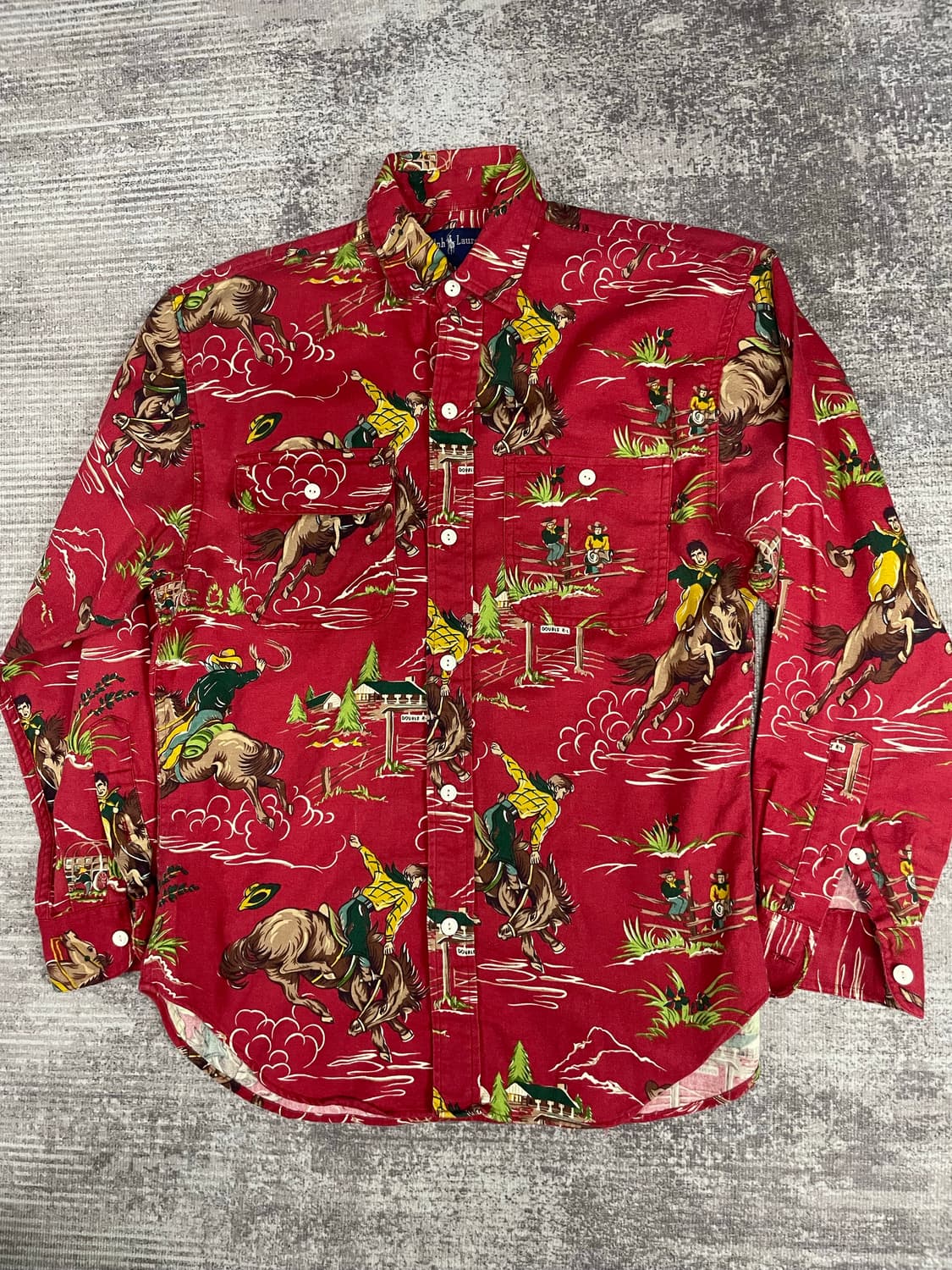 90s RALPH LAUREN rodeo shirt 상품이미지8