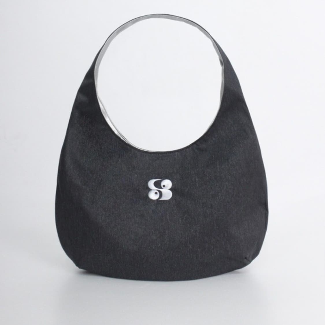 카나리 미니 투웨이 숄더백 (실버/데님) 상품이미지2