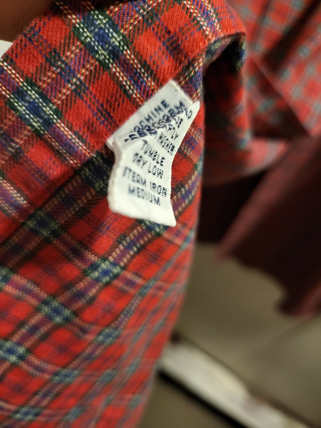 랄프로렌 체크 셔츠 상품이미지4