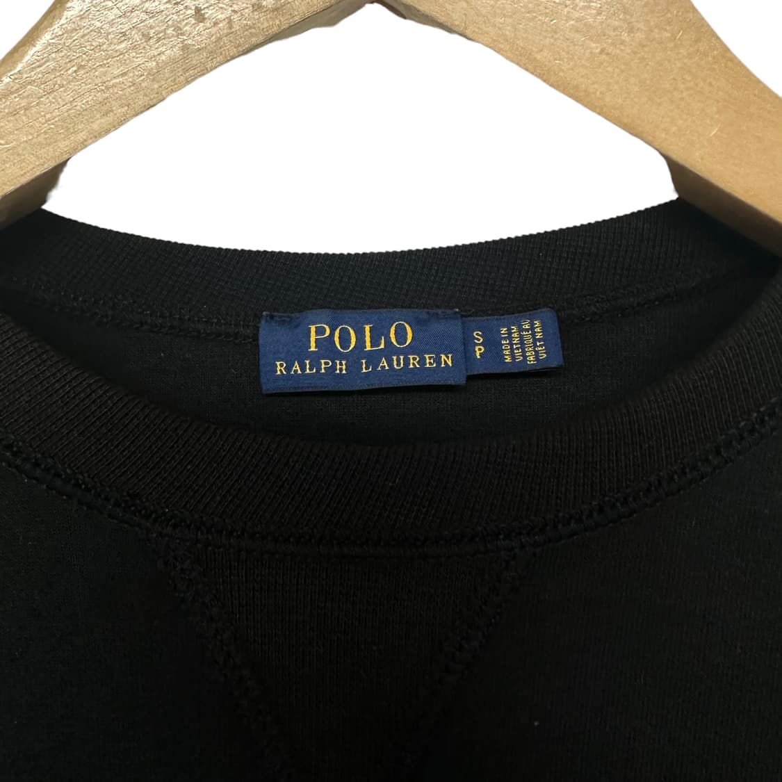 폴로 랄프로렌 스웻셔츠 맨투맨 블랙 상품이미지4