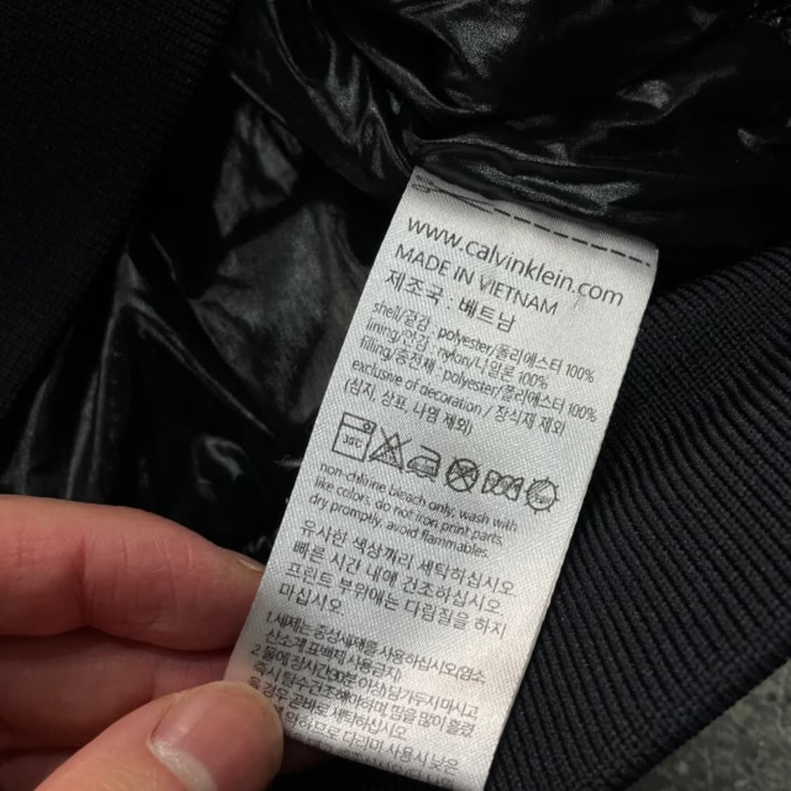 105 캘빈클라인 MA-1 봄버 자켓  상품이미지5