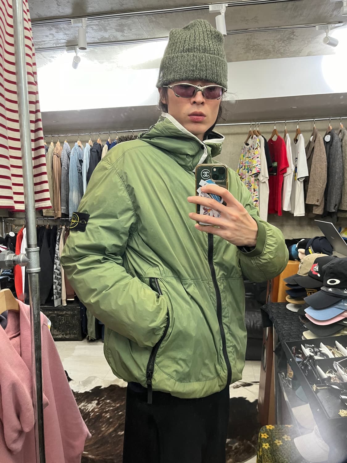 STONE ISLAND SKIN TOUCH NYLON TC  상품이미지1