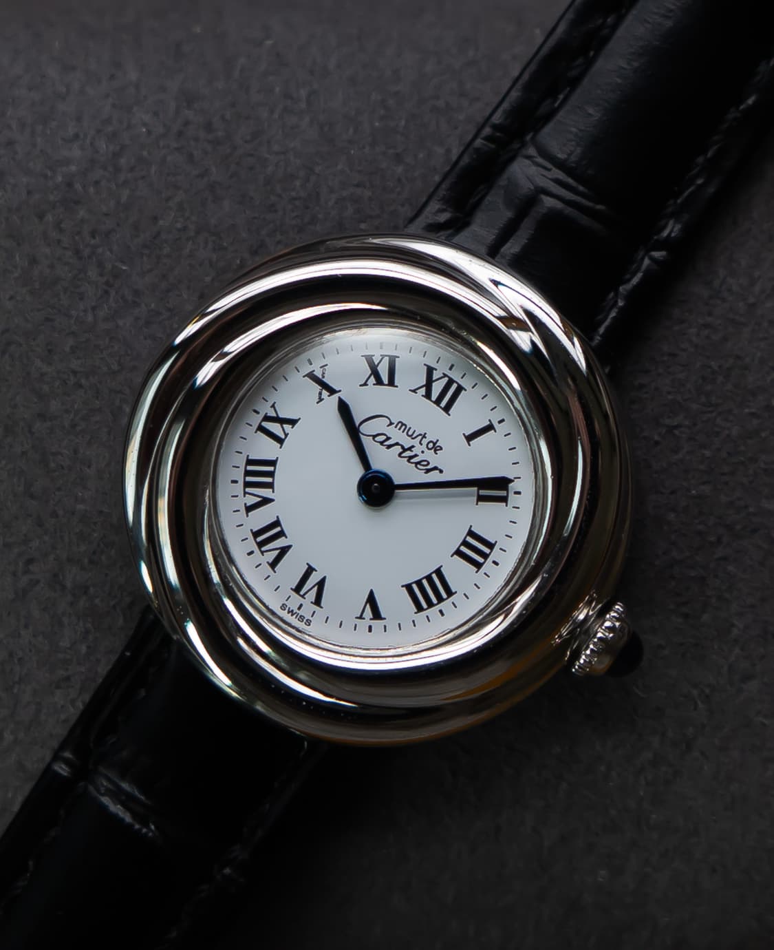 까르띠에 트리니티 로만 쿼츠 빈티지 시계 상품이미지1