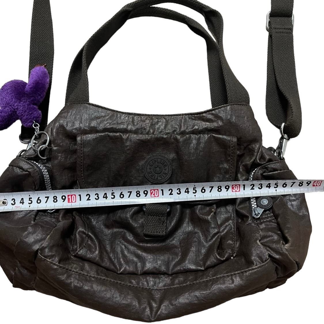 키플링 빈티지 고릴라 2WAY 브라운 크로스백 가방 상품이미지4