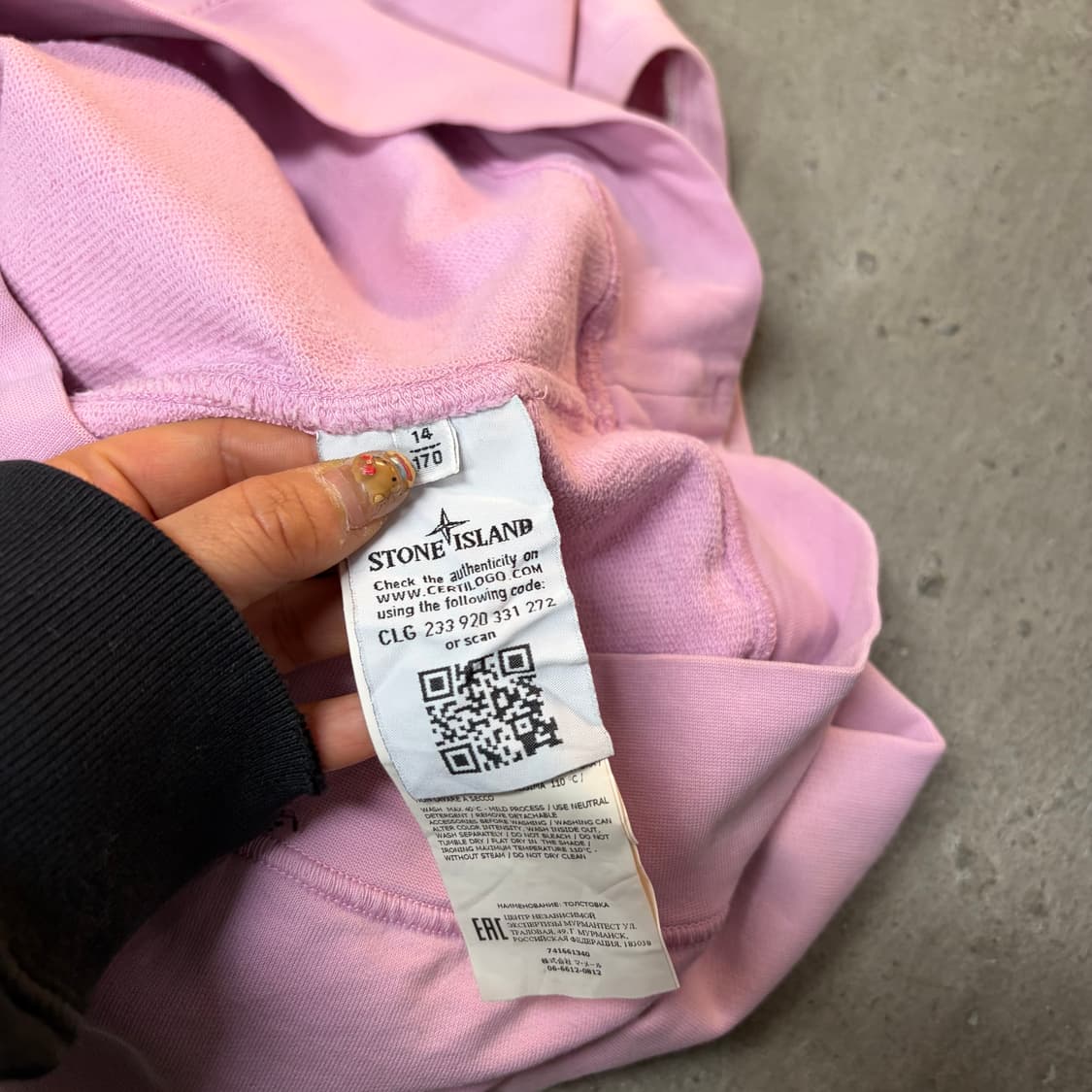 [14Y] 주니어 스톤아일랜드 맨투맨[2293] 상품이미지6