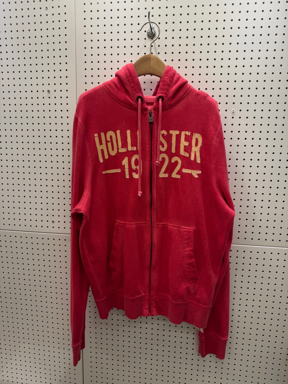 홀리스터 핑크 레터링 후드집업 U189 상품이미지2