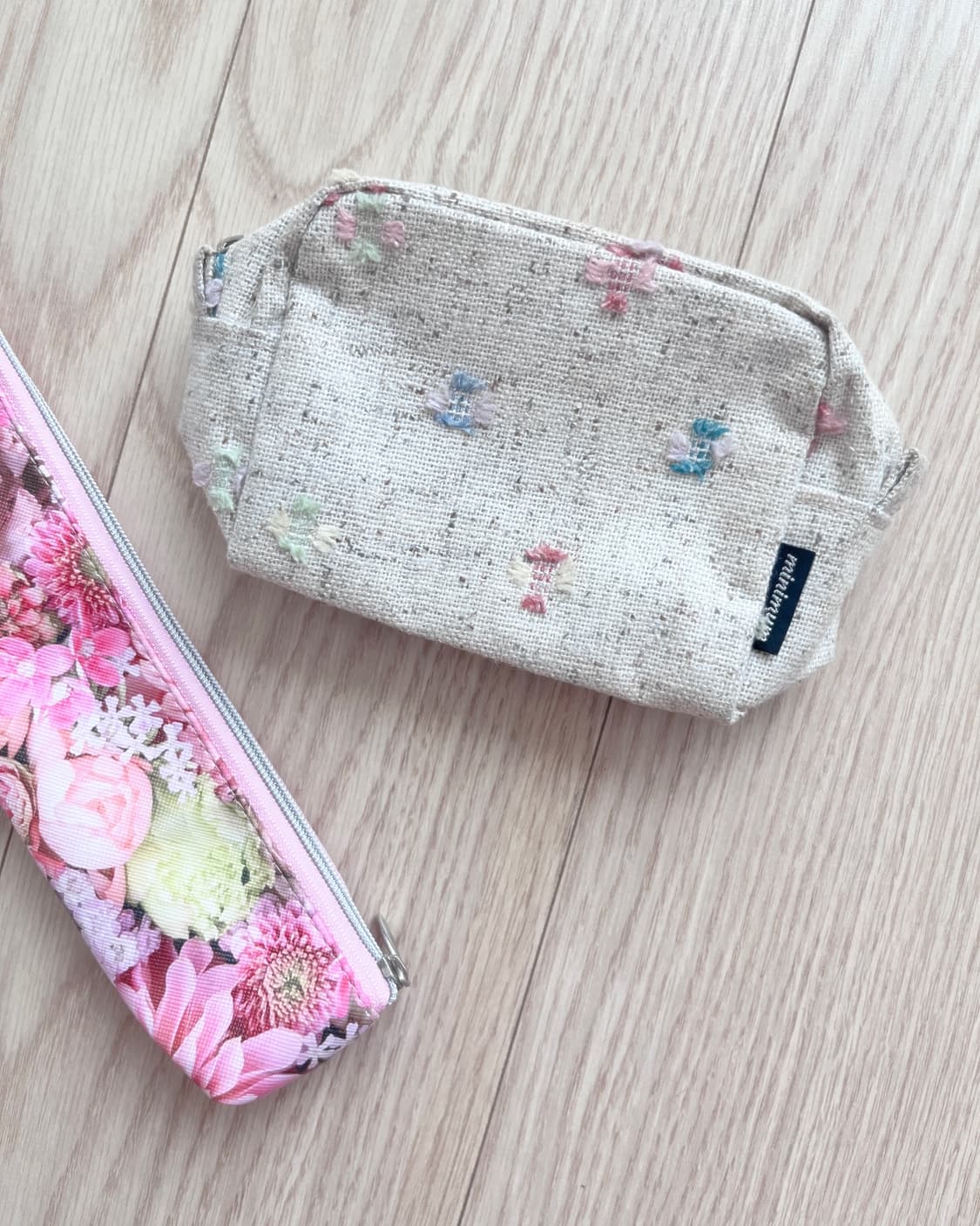 빈티지 미니 파우치 2종 세트 상품이미지5