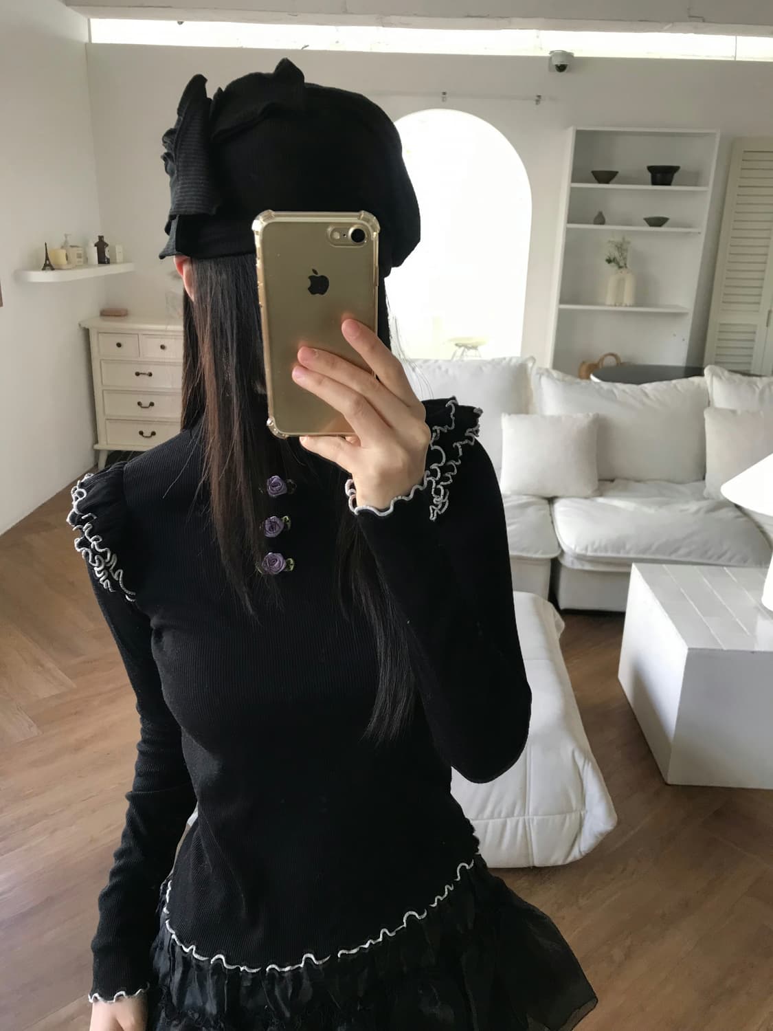 vintage frill top 상품이미지2