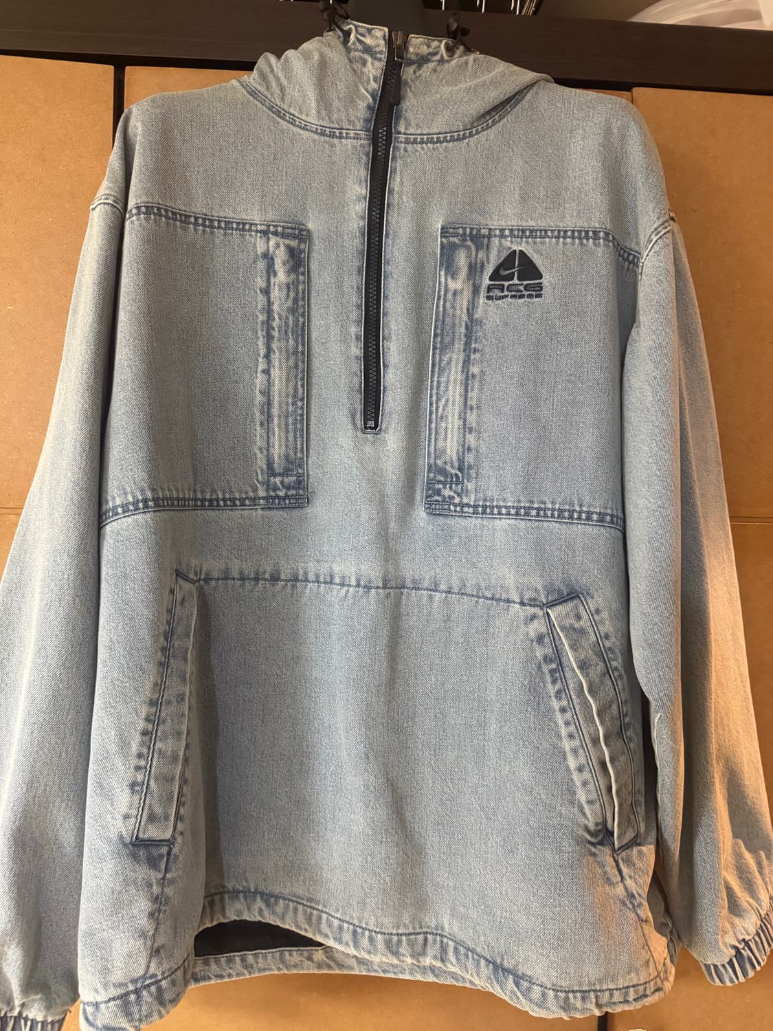 슈프림 x 나이키 ACG 데님 풀오버 L  상품이미지1