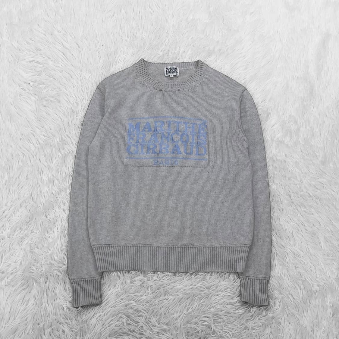 마리떼프랑소와저버 스펠 로고 라운드 니트 상품이미지2