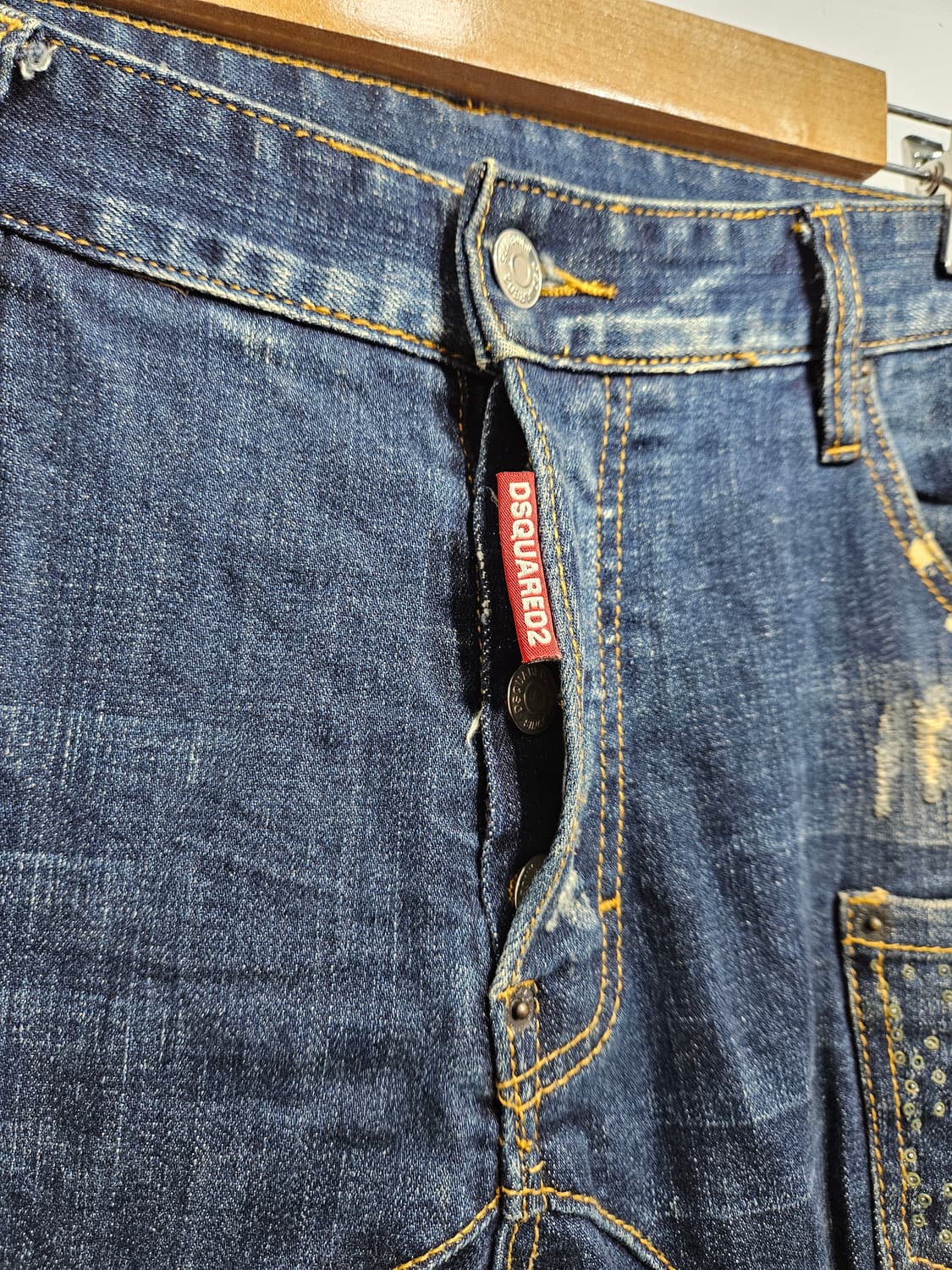 디스퀘어드2 워싱 데님팬츠 50 상품이미지6