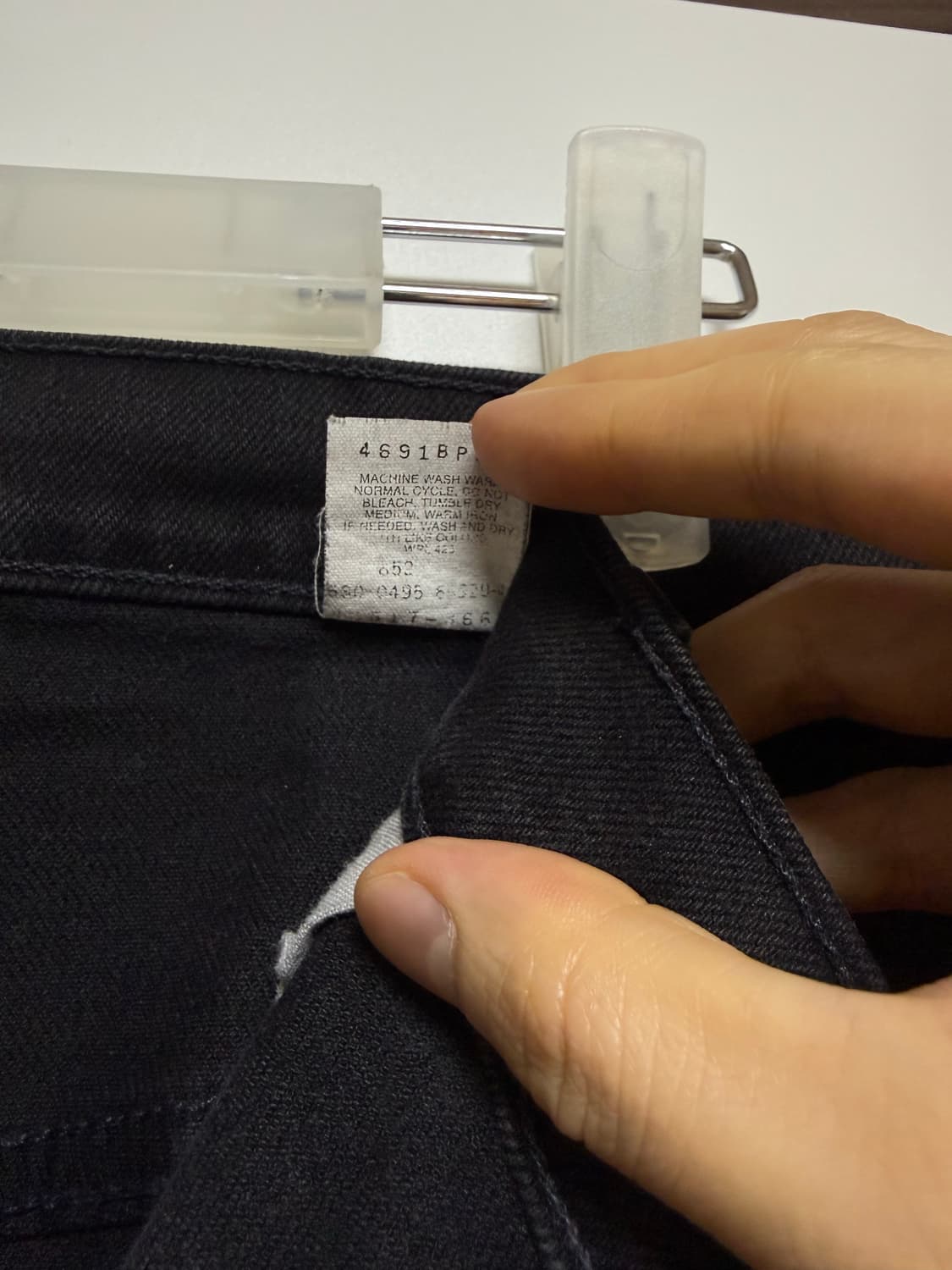 90s 리바이스 517 블랙 (38x34) 상품이미지5