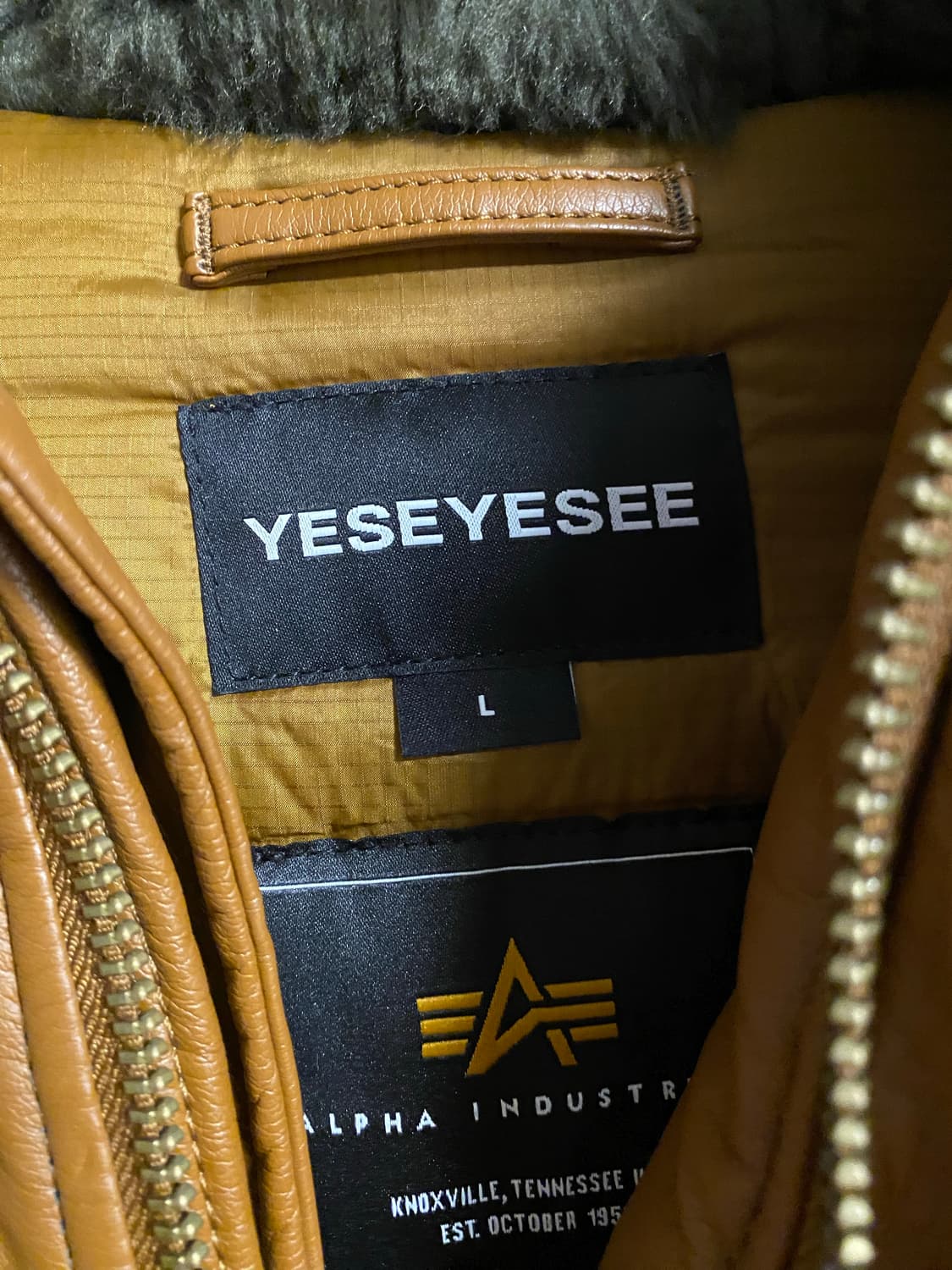 예스아이씨 x 알파 n3b자켓 상품이미지7