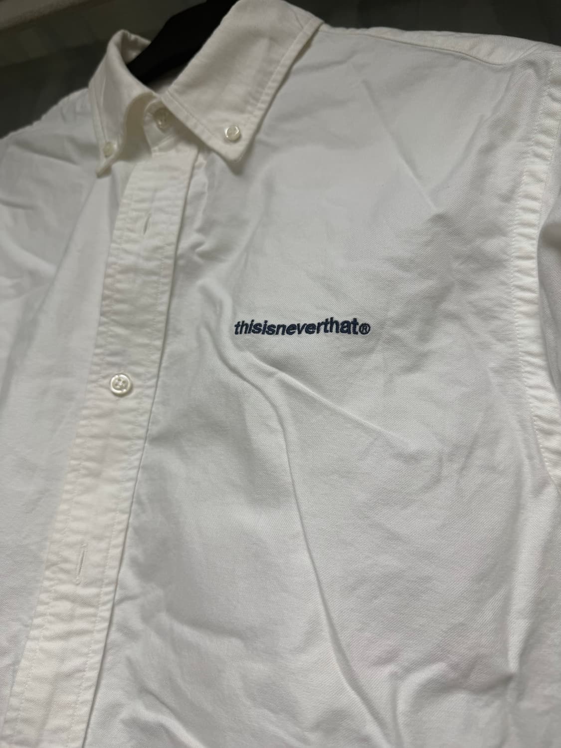 디네댓 셔츠(L, 흰) 판매 상품이미지3