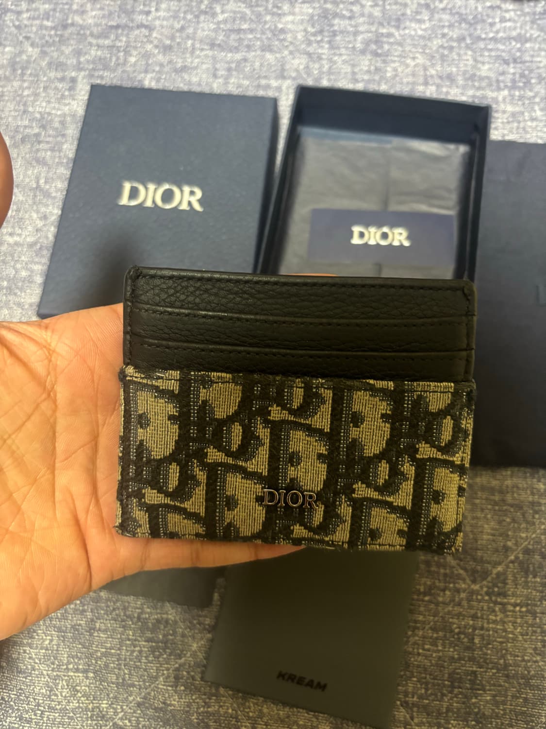 디올 오블리크 카드지갑 상품이미지2