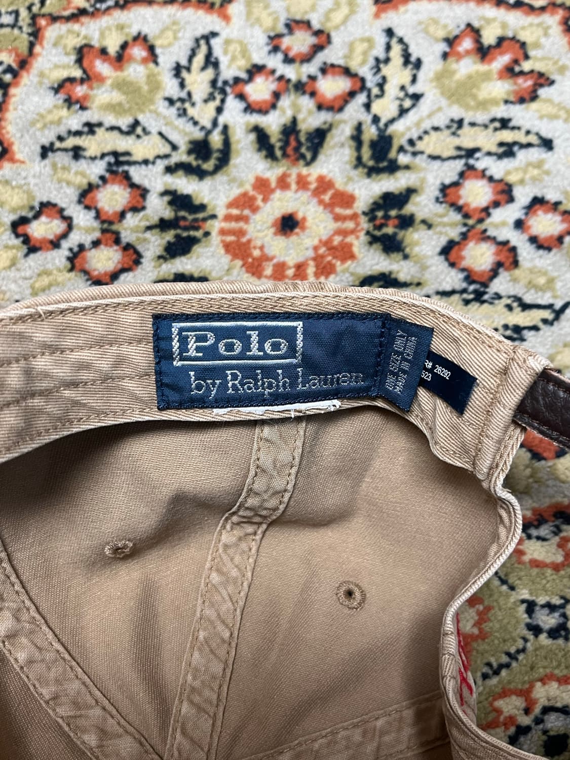 [OS] 폴로 랄프로렌 빈티지 포니 볼캡 베이지 상품이미지2