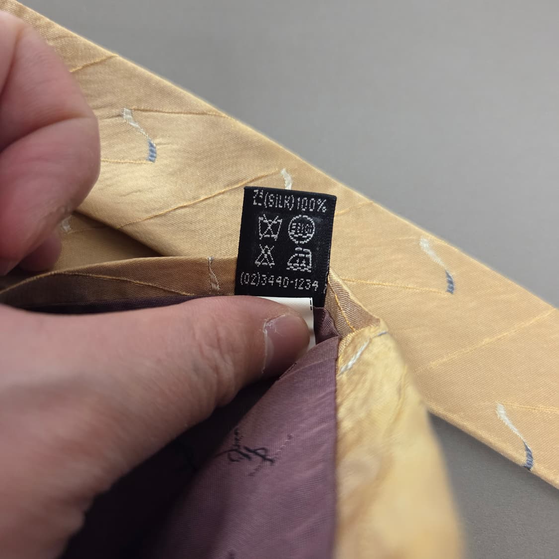 YSL 입생로랑 빈티지 넥타이 상품이미지6