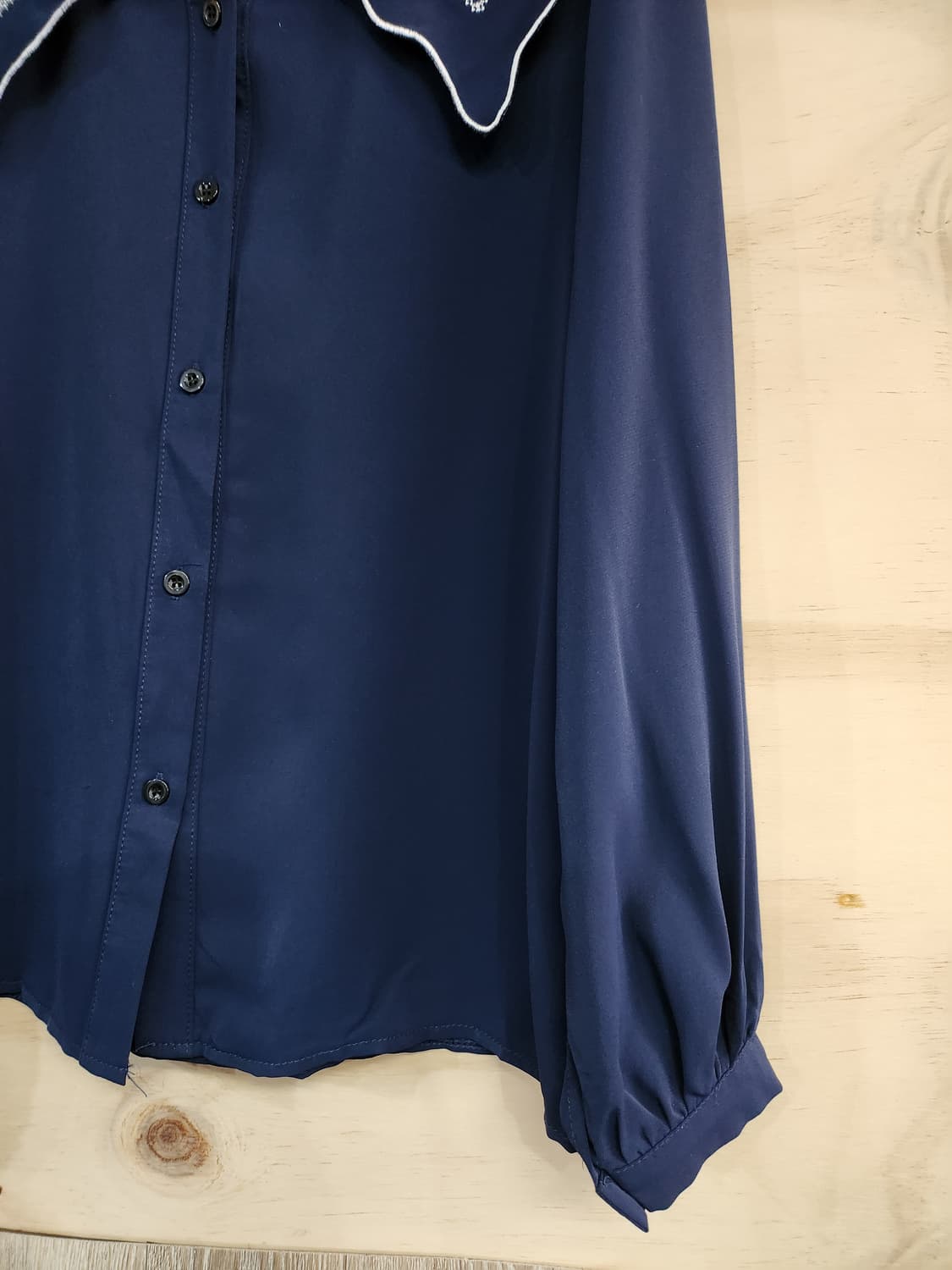 369) 여성 스퀘어카라 블라우스 상품이미지3