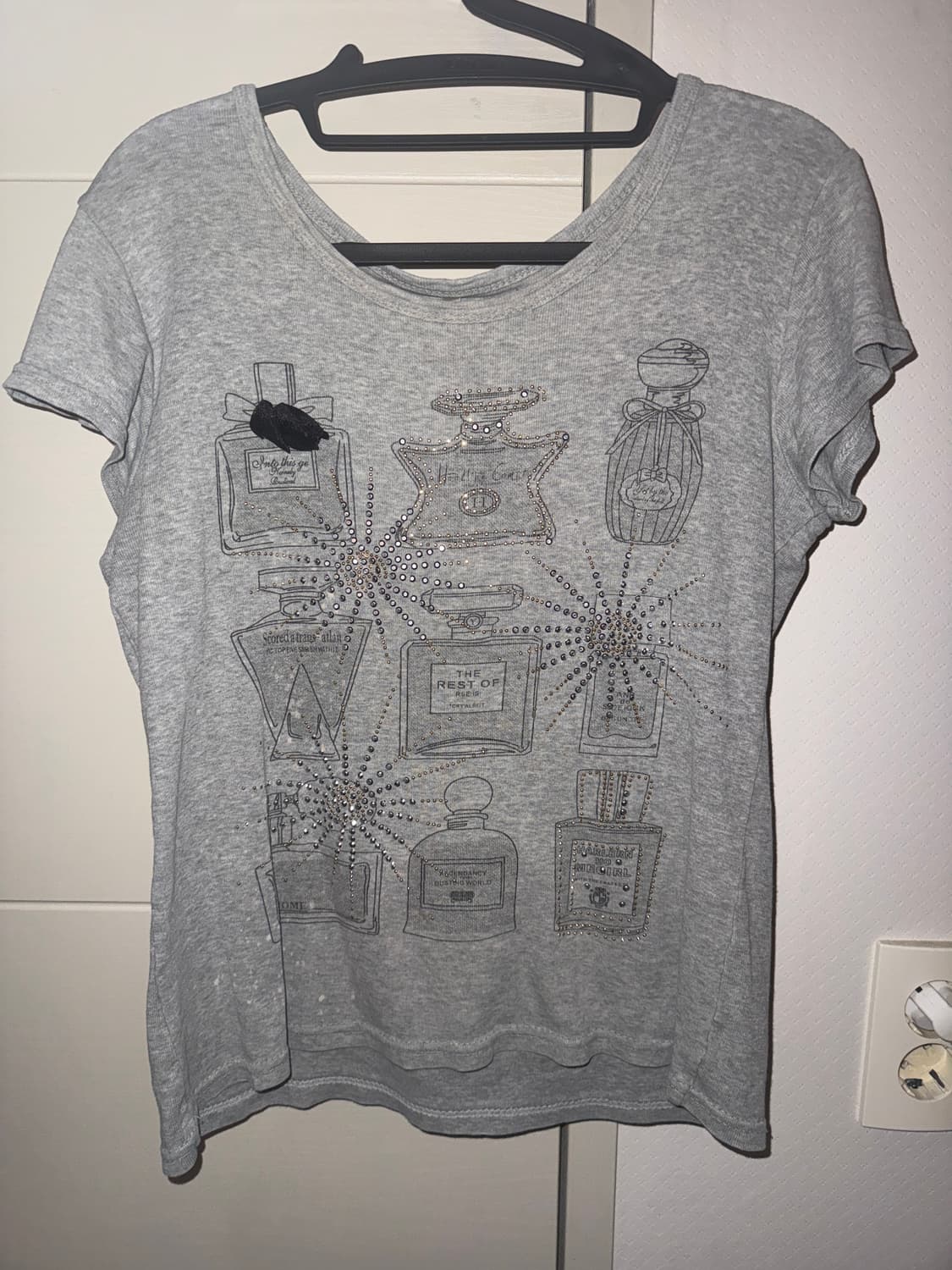 y2k 큐빅 반팔 상품이미지1