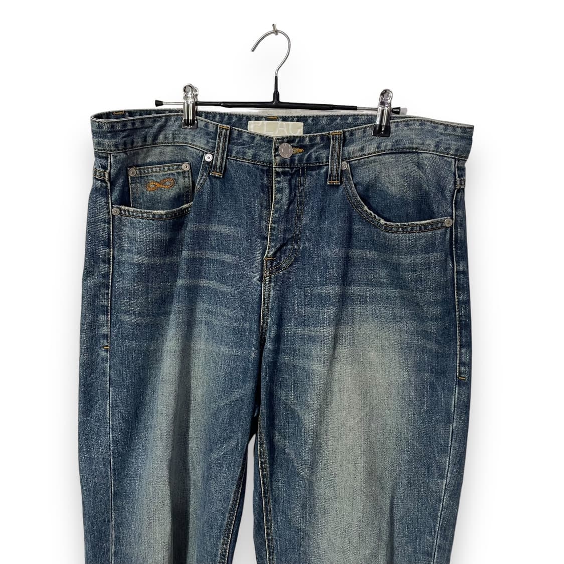 플랙 워싱 데님팬츠 상품이미지3