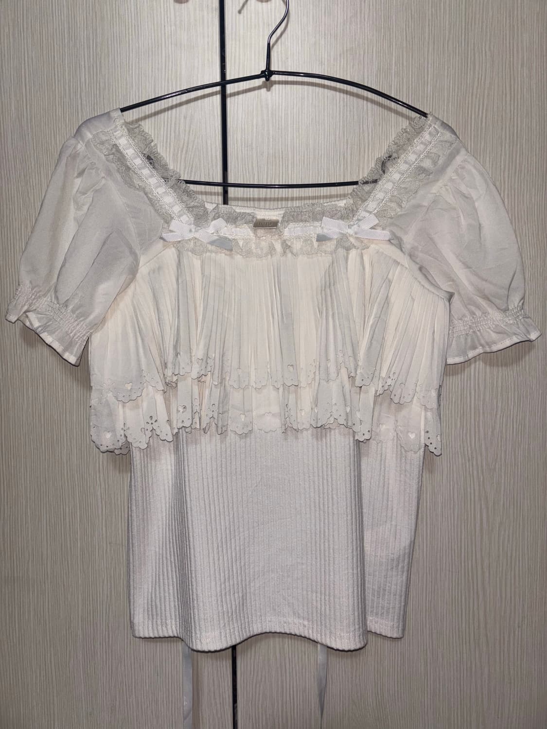 히메갸루 레이스 블라우스 상품이미지2