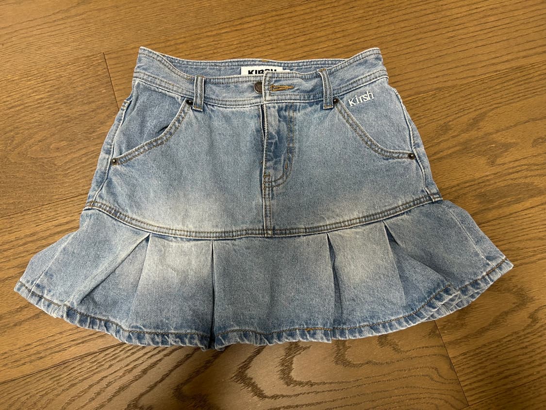 키르시 데님스커트 청치마 상품이미지3