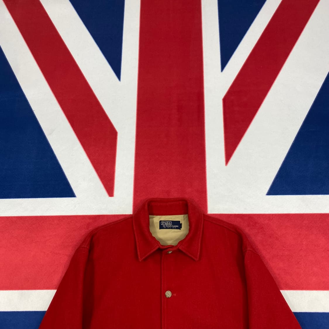 80s 폴로 에스에치 울자켓 실측 여성 L  상품이미지2