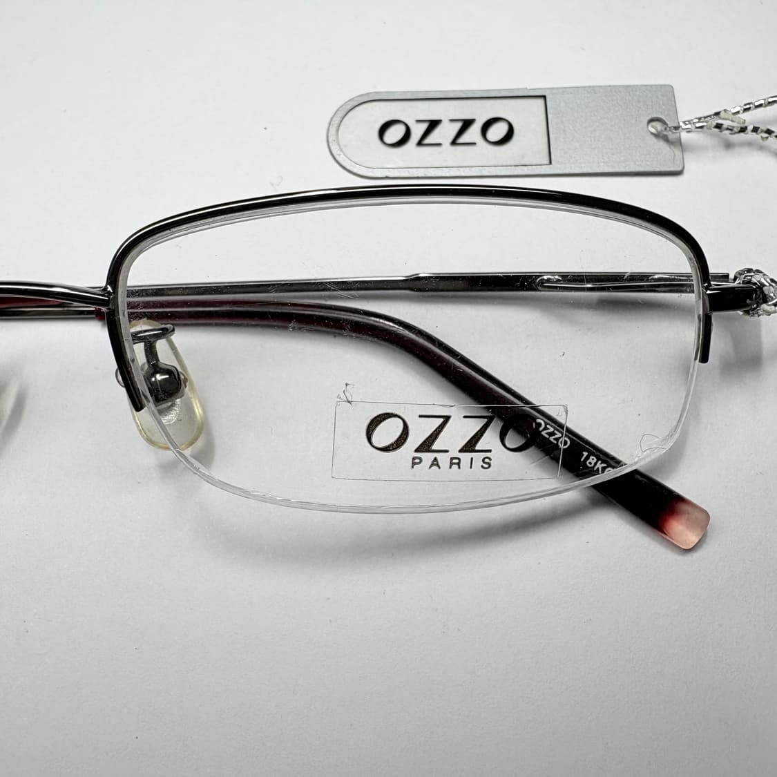 빈티지 안경(하프림 스퀘어 안경) 상품이미지2