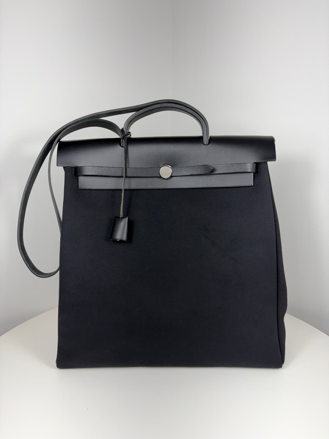 에르메스 에르백39 캔버스 블랙 숄더백 상품이미지2