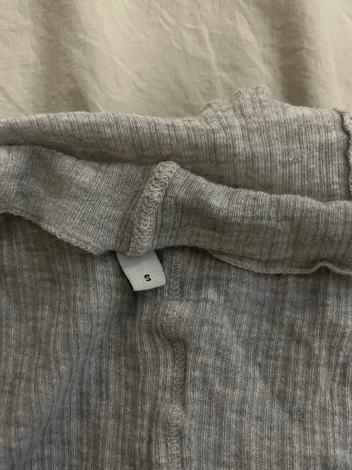 베이스레인지 회색 s사이즈 상품이미지4