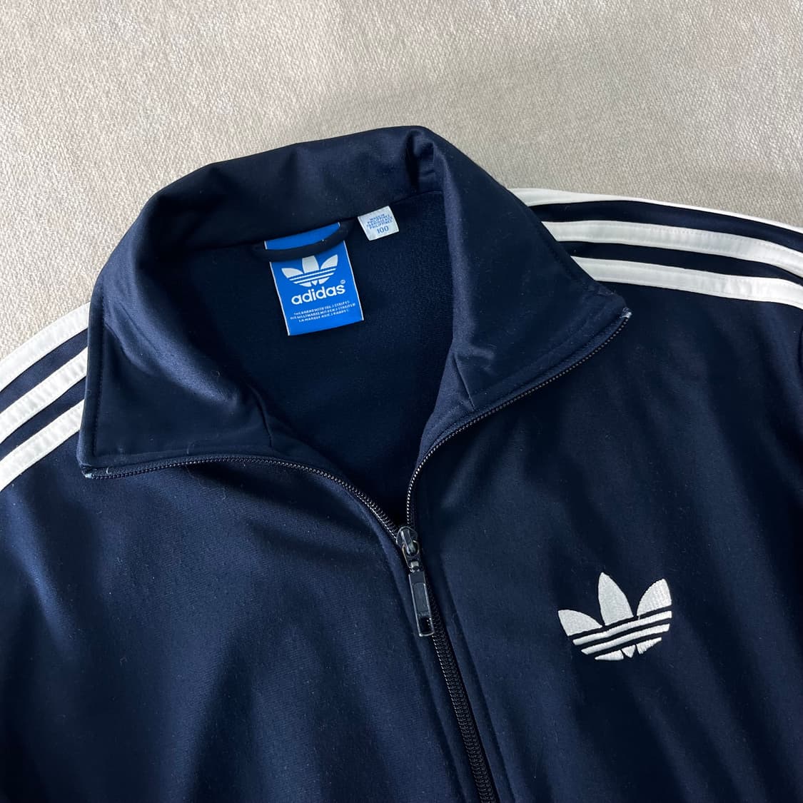 100 아디다스 파이어버드 네이비 트랙탑 져지 상품이미지2