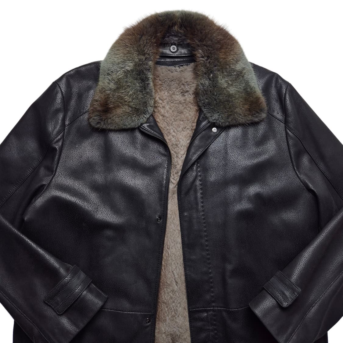 [100] 맨스타 렉스퍼 양가죽 코트 상품이미지3