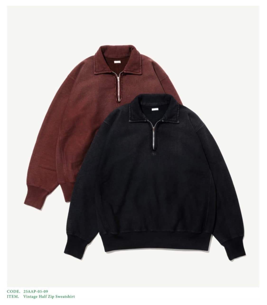 [구매] 아프레쎄 25aw 하프집업 블랙 (3) 상품이미지1