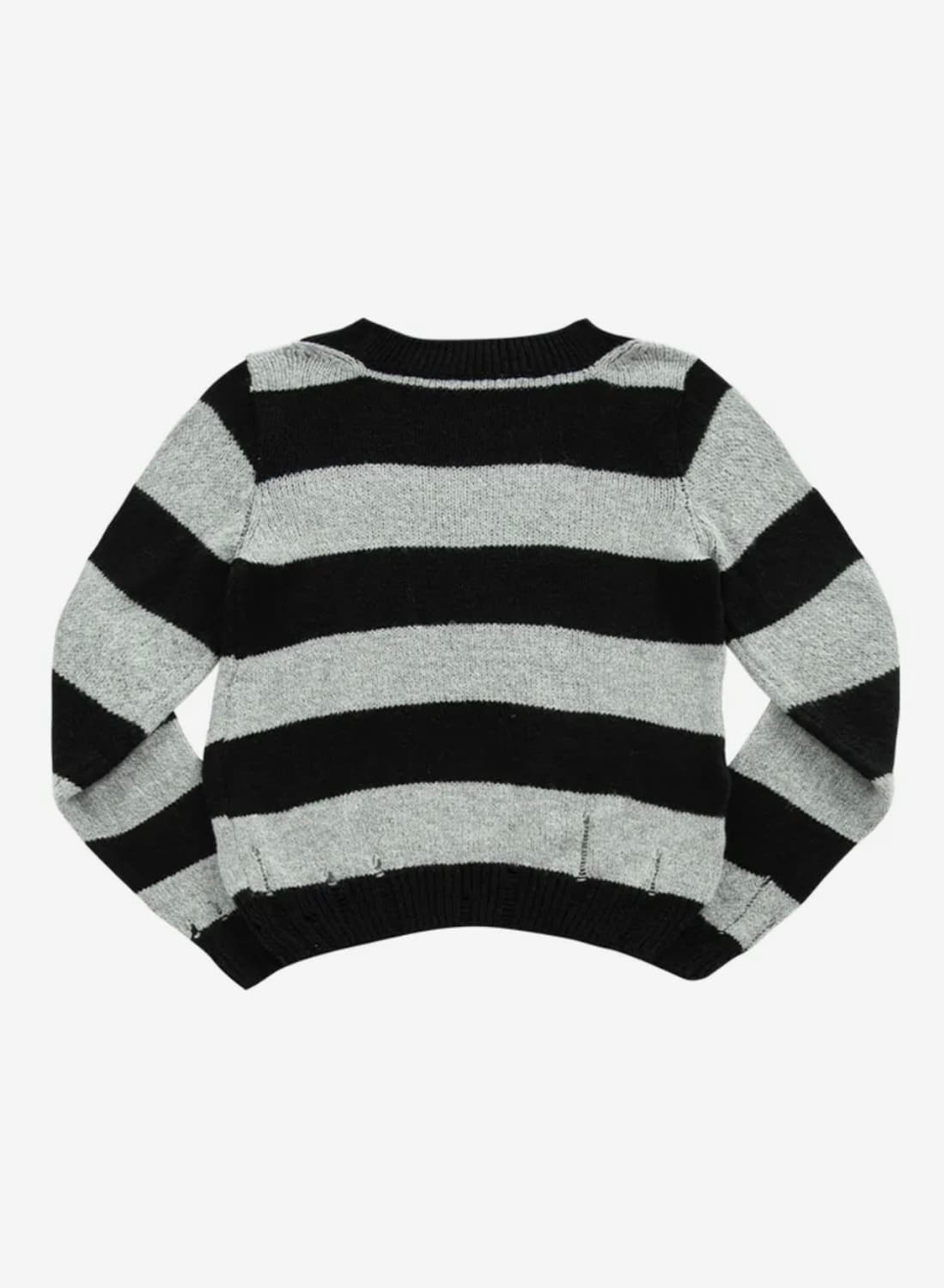 애즈온 SORI OFF STRIPE KNIT / BLACK 상품이미지3