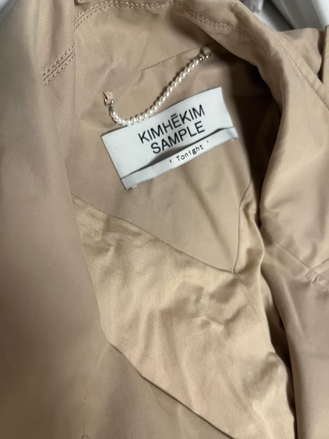 김해김 샘플 트렌치 상품이미지1