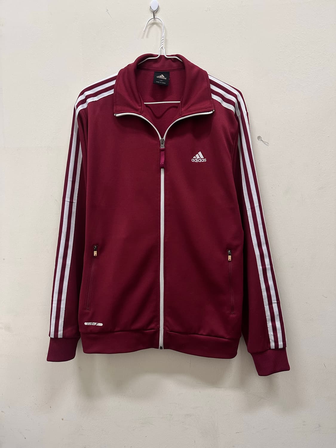 아디다스 버건디 트랙탑 져지 상품이미지1