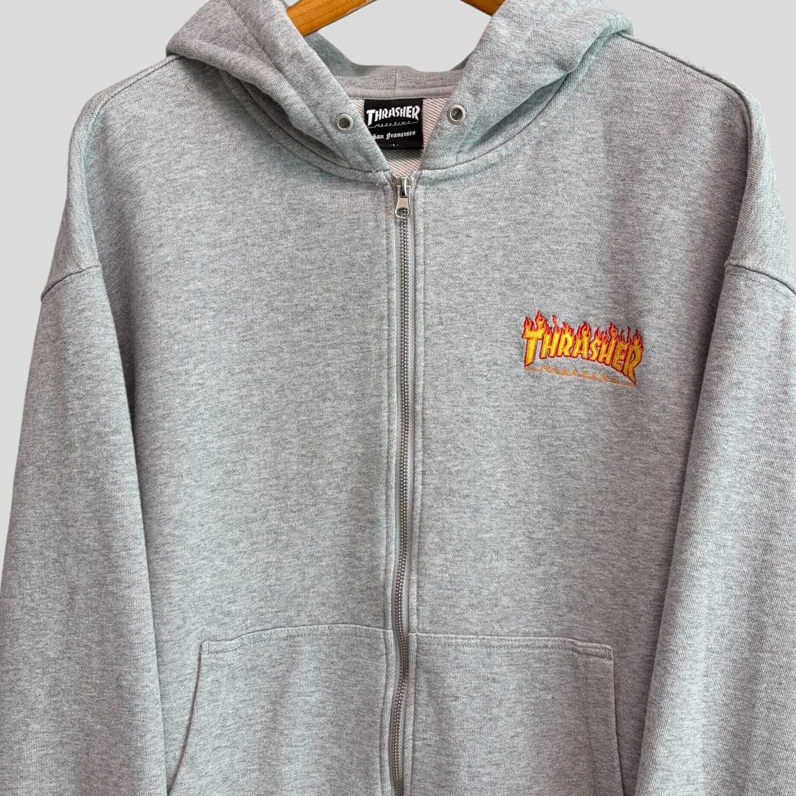 (L)THRASHER 트레셔 스웨트 후드집업 상품이미지2