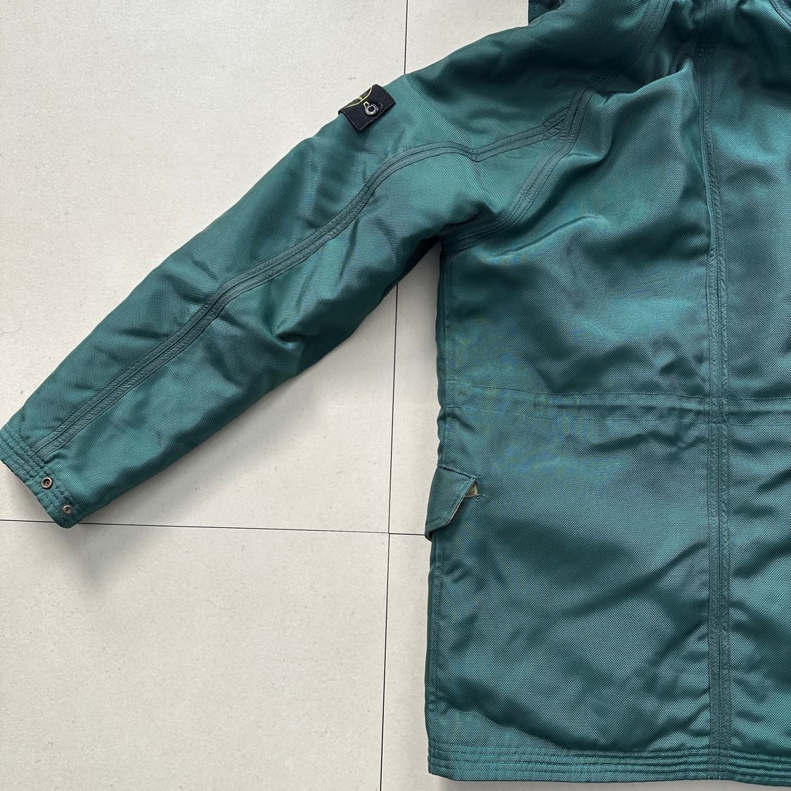 AW/2010 스톤아일랜드 옥스퍼드 나일론 구스다운 파카 M 상품이미지9