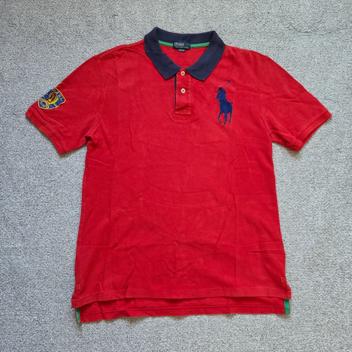Polo 빅포니 반팔 카라넥 티셔츠 M(95) 상품이미지1