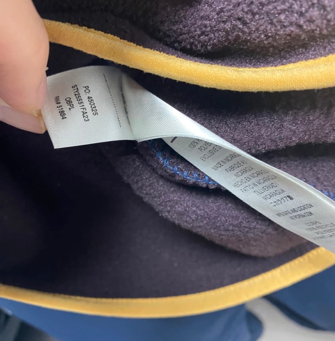 파타고니아 신칠라 옵시디언 플럼 xl 상품이미지3