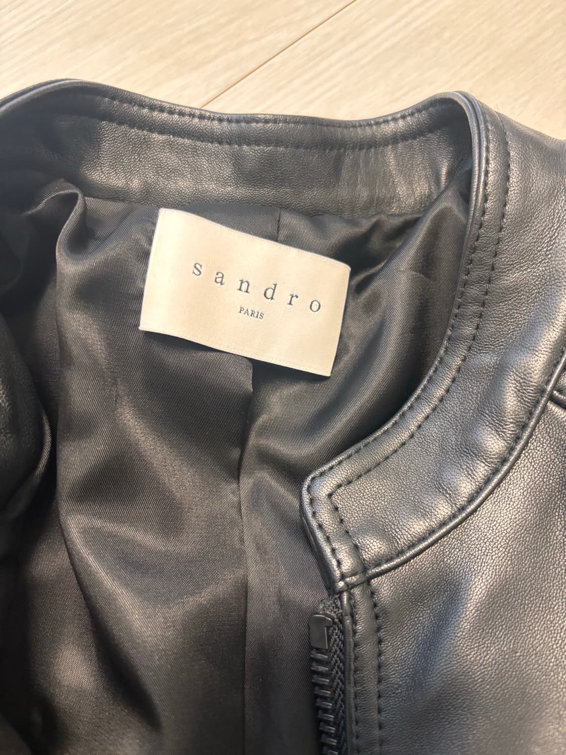 (Lsize) 산드로 스피디웨이 바이커 자켓 상품이미지3