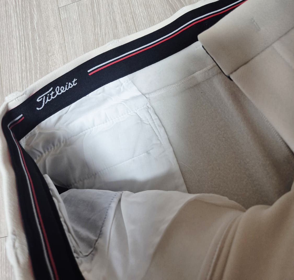 새상품)타이틀리스트남자골프기모바지 골프바지 상품이미지5