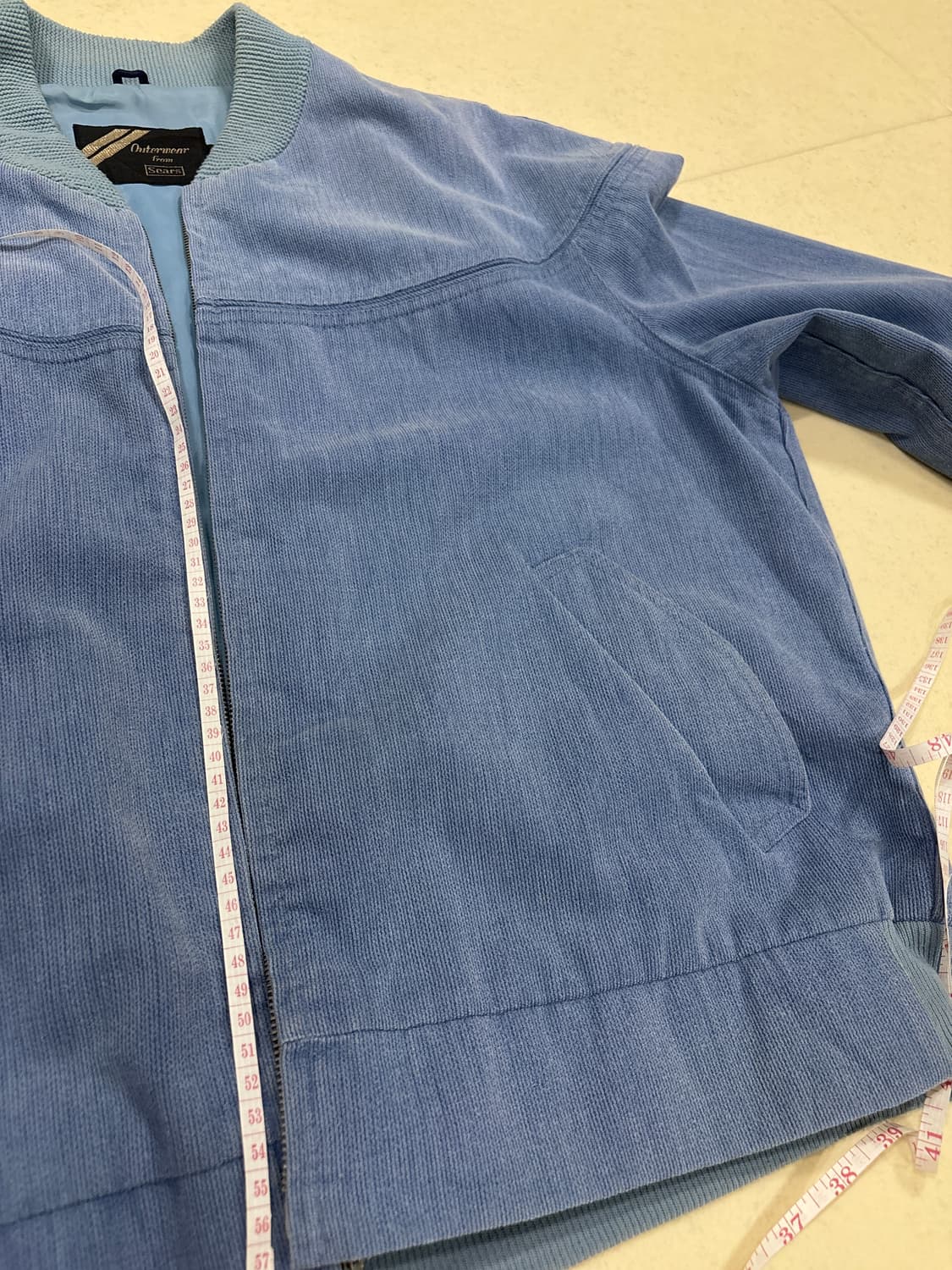 [100~105] 시어스 Sears 빈티지 워크자켓 블루종 상품이미지5