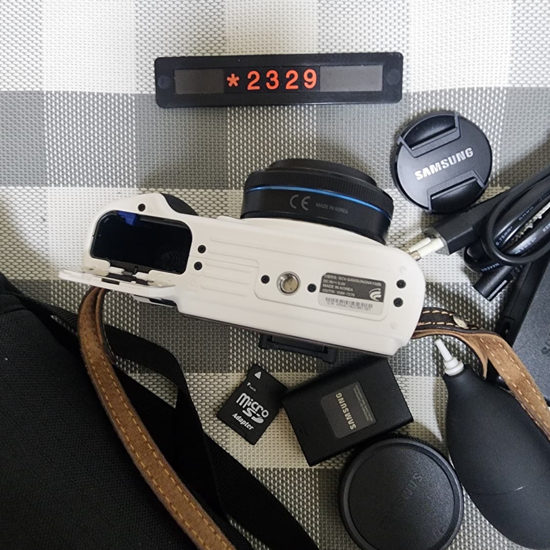 삼성 NX 10 디지털카메라 화이트바디 가방세트 상품이미지6