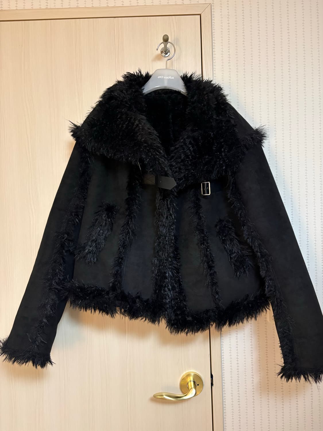 페인오어플레져 무스탕 프리사이즈 상품이미지8