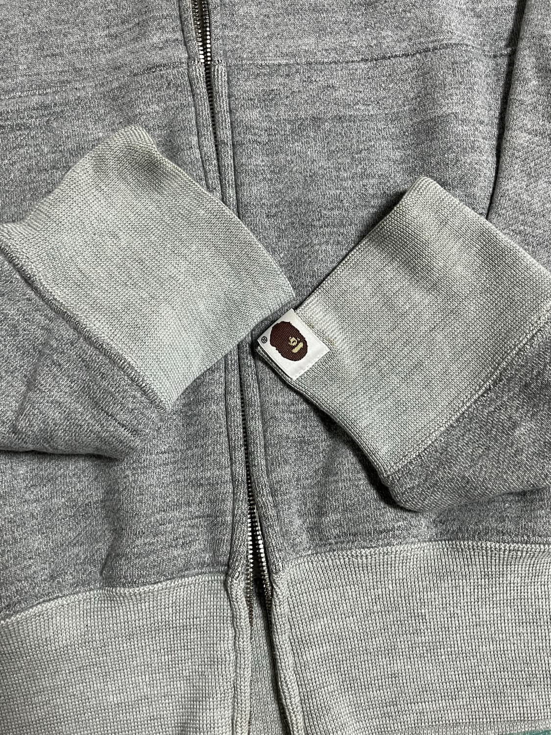 BAPE 베이프 베이비 마일로 후드집업 그레이 M 상품이미지6