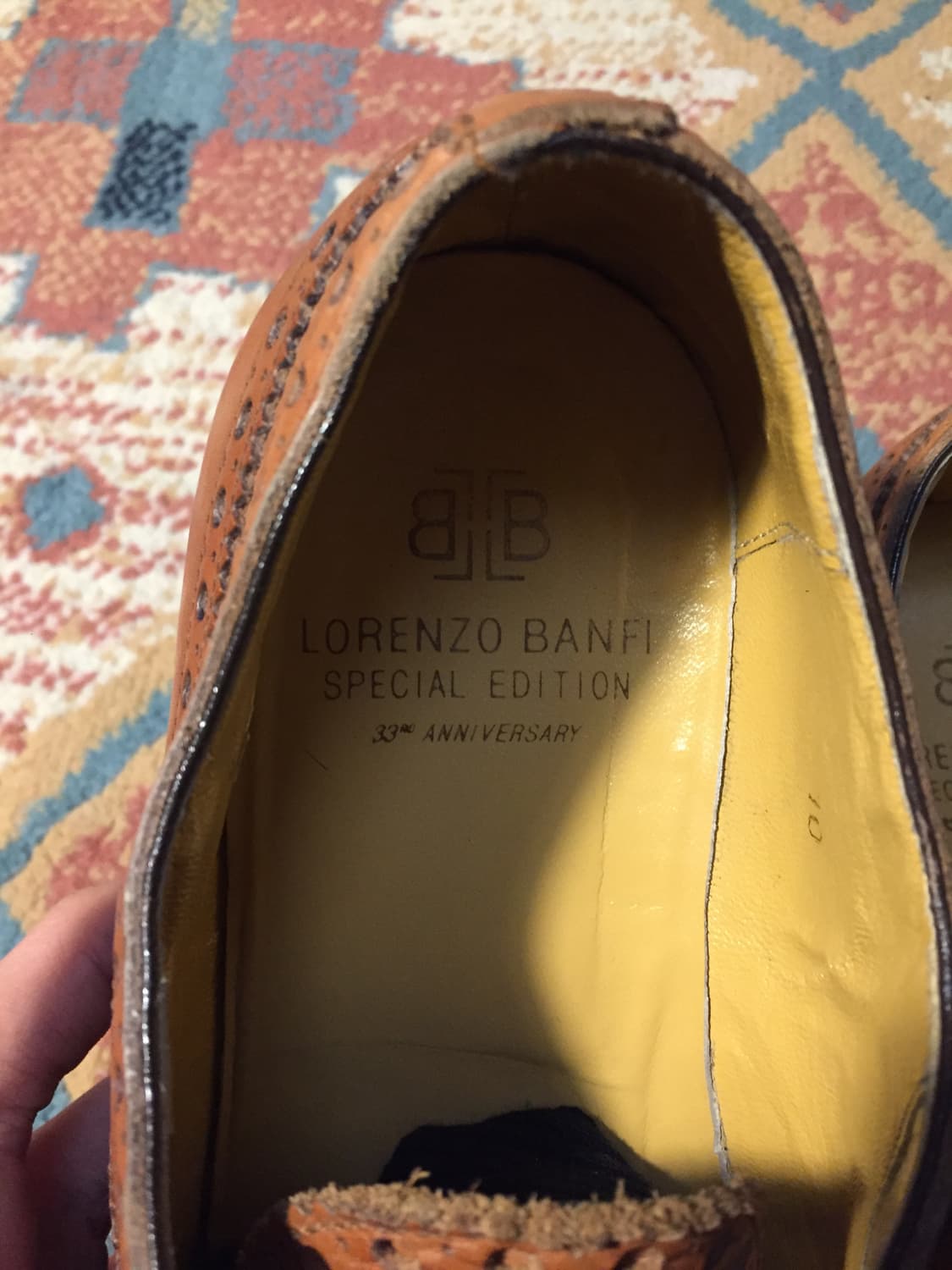 빈티지 이태리 메이드 윙팁  상품이미지7